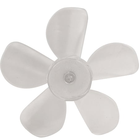 Heatcraft Blade, Fan , 5-1/2"Od, 3/16"Id, Cw 5109E